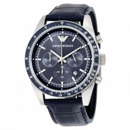 armani blue watch