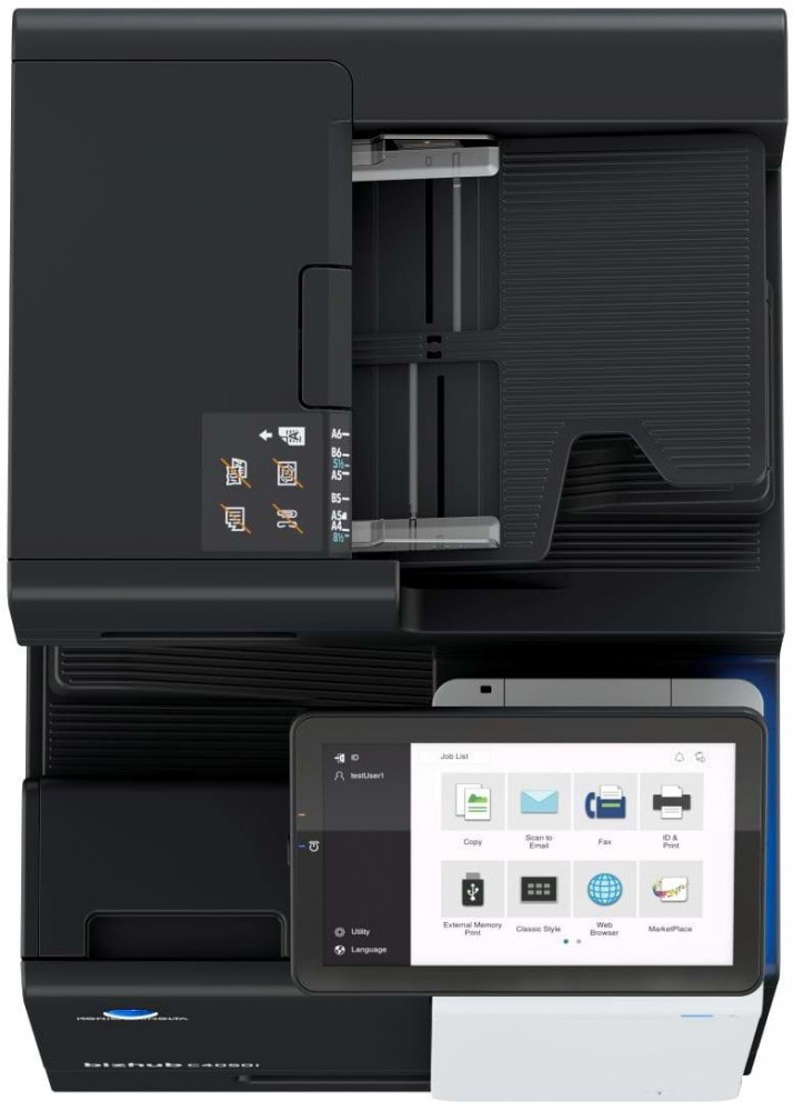Konica Minolta Bizhub C4050i Color Copier Printer Scanner - CopyFaxes